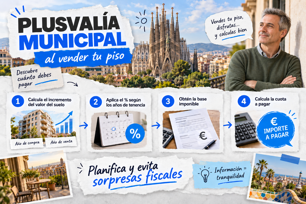 Cómo calcular cuánto se paga de plusvalía municipal
