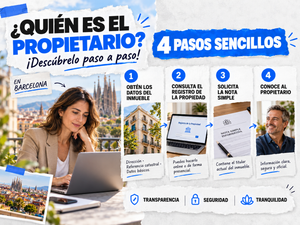 Cómo saber quién es el propietario de una vivienda paso a paso en Barcelona